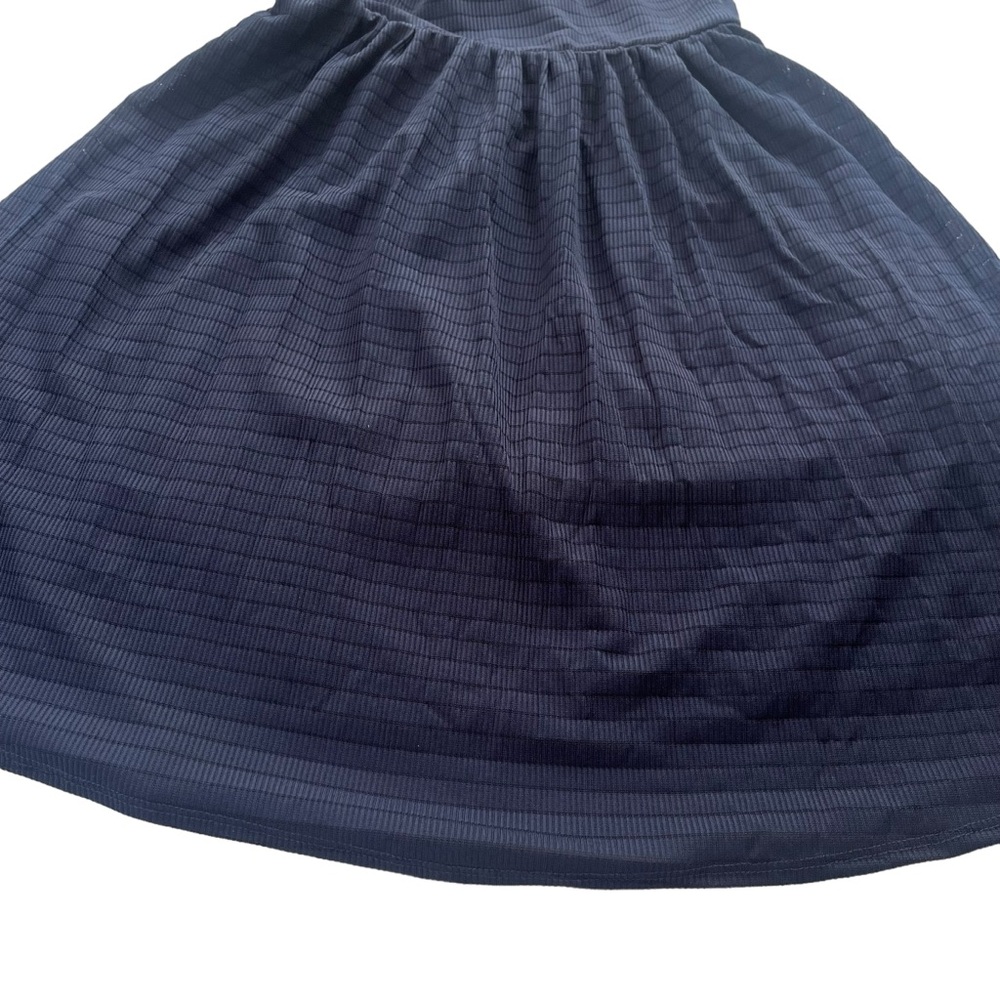 Ocean Drive Junior’s Size Medium Navy Sleeveless Sheer Bow Back Tank Dress A1046 - Picture 7 of 15